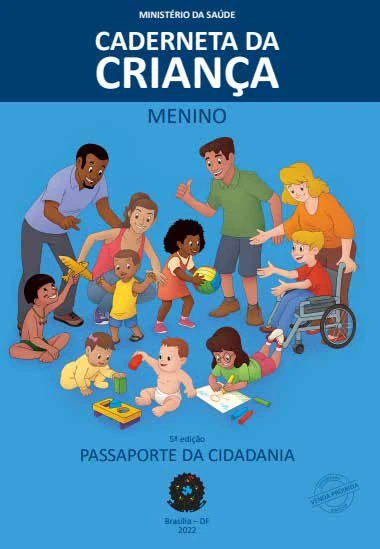 Figura 1 – Capa das Caderneta da Criança (5ª edição).